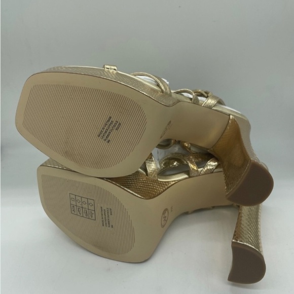 Michael Kors Women's Paola Platform Heeled Sandal - Picture 3 of 4